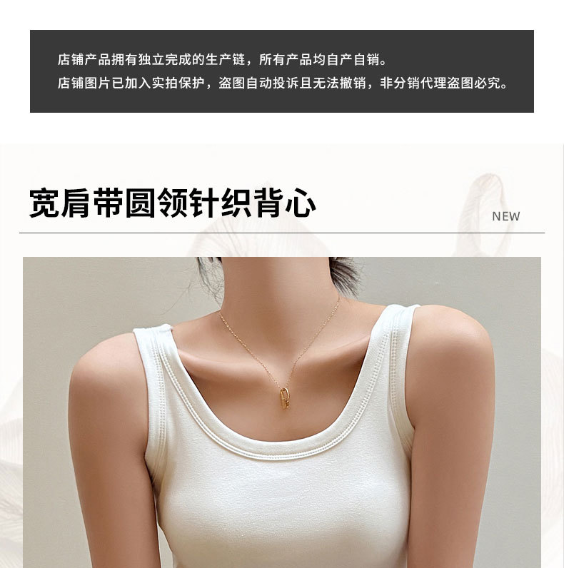 严选纯棉大码吊带背心女春夏季百搭外穿显瘦胖mm内搭打底无袖上衣详情1