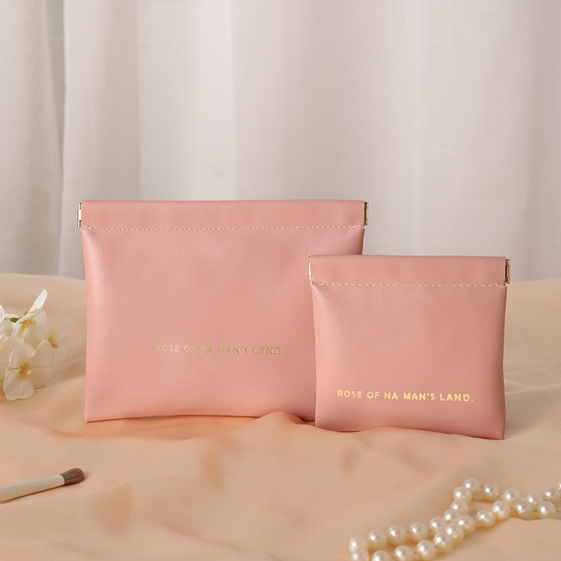 Data cable storage bag, high appearance level, wired earphone pocket, automatic closing spring piece, cosmetic mouth, red envelope wholesale pic 11