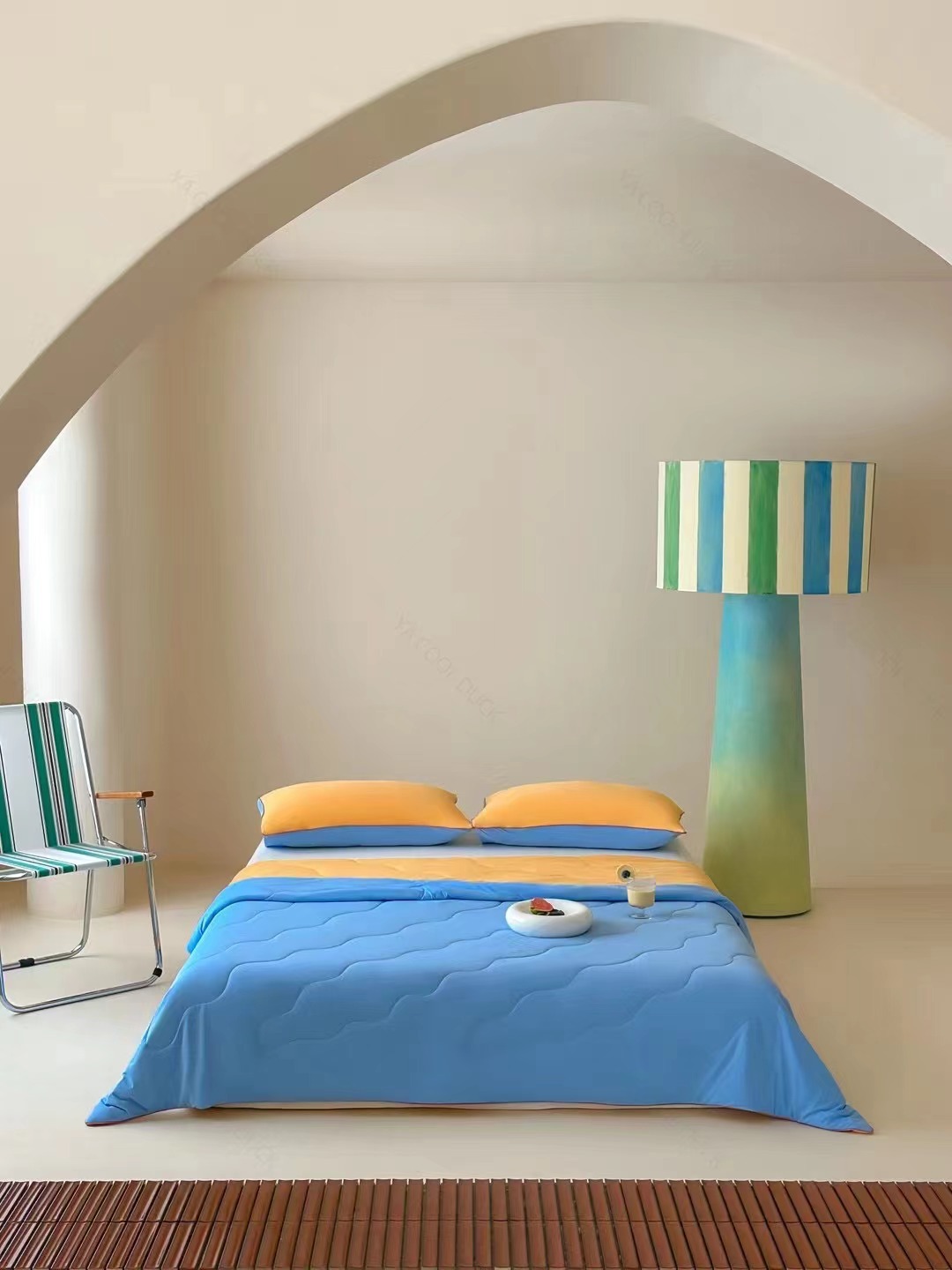 2025 Latest COOL DUCK Summer Quilt 180-gram soft single and Double soy plain air-conditioned quilt pic 21