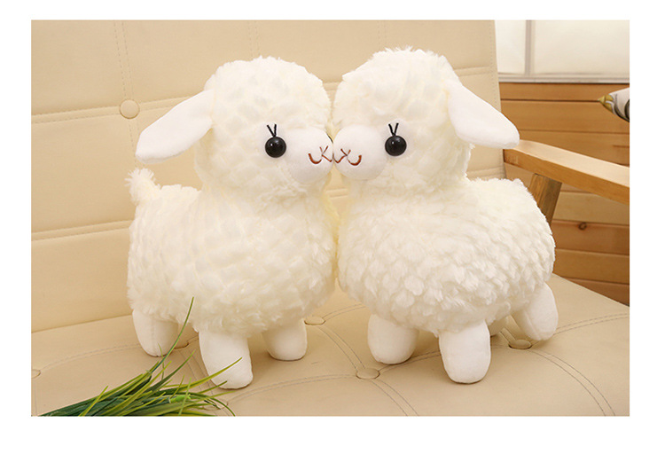 Simulated little sheep plush toys, little sheep dolls, alpaca dolls, cloth dolls, event gifts, birthday presents for girls pic 7