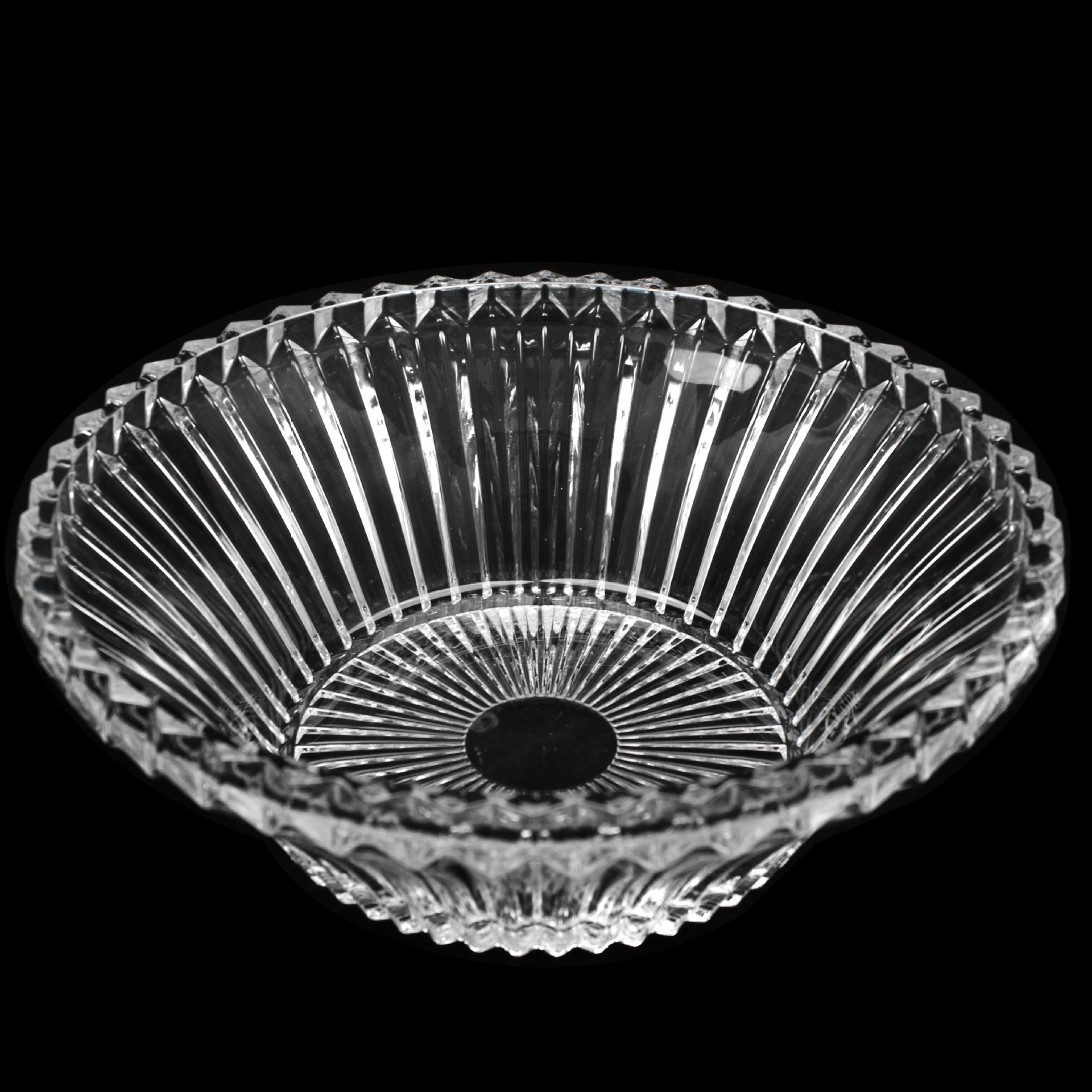 新款剑花造型客厅茶几玻璃果盘果斗厨房水果盘批发详情4