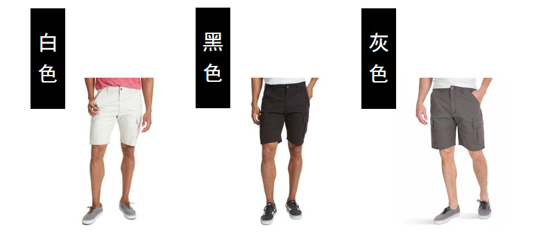 跨境亚马逊2024夏季新款时尚口袋休闲工装五分裤耐磨休闲男装短裤详情5