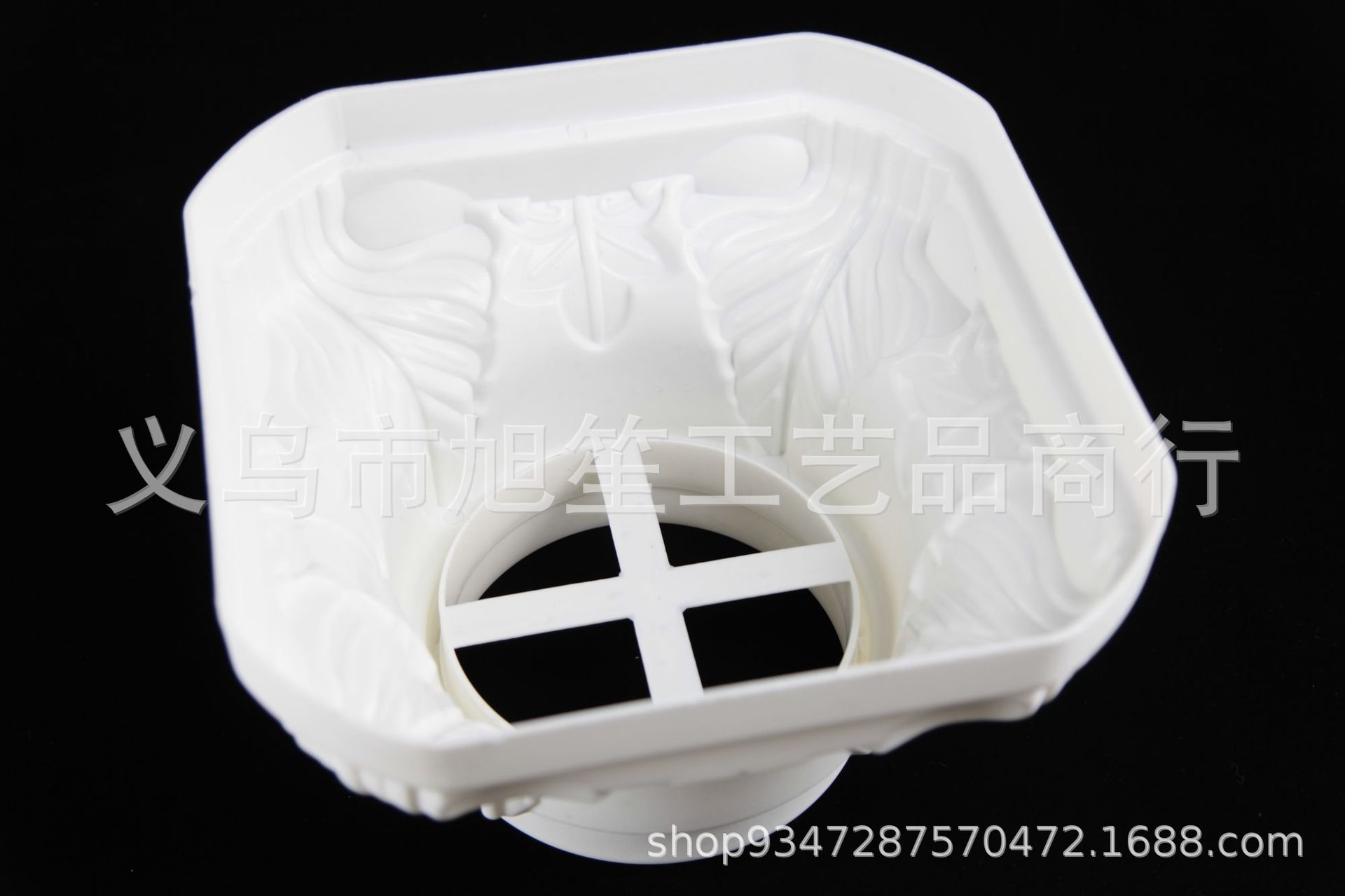 The stage props and ornaments for the wedding hotel are placed with golden plastic Roman Columns and leading decorations, measuring 32.5*32.5*91cm pic 7