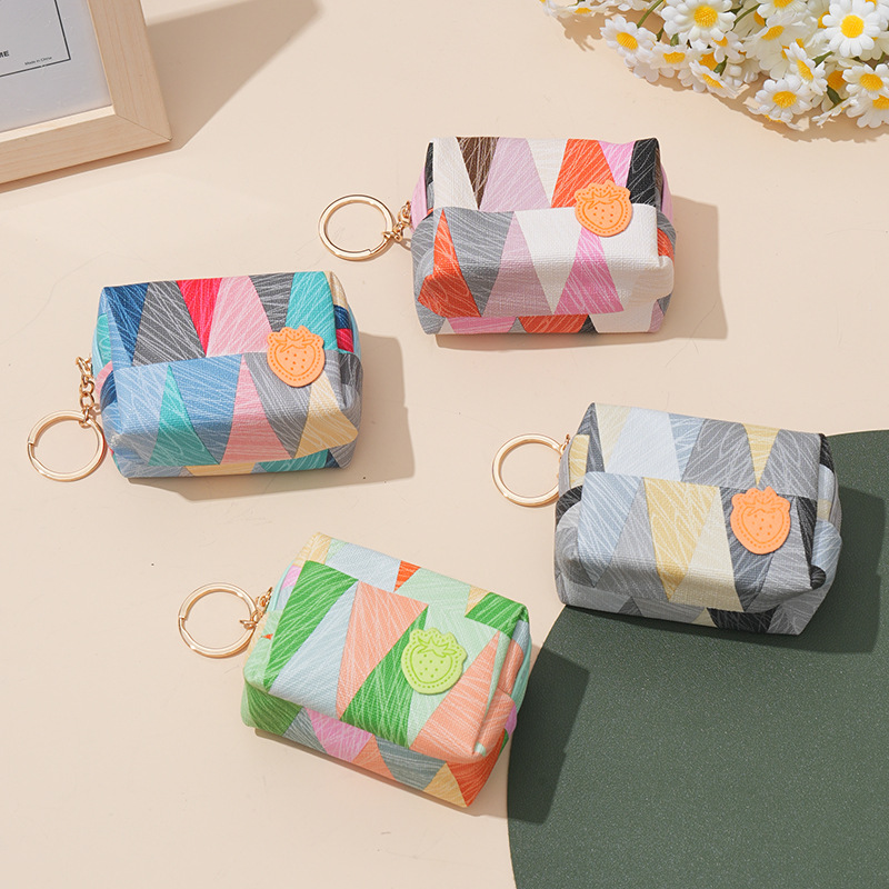 严选迷你零钱包女简约拉链小巧韩版学生可爱少女心钥匙硬币小钱包详情1