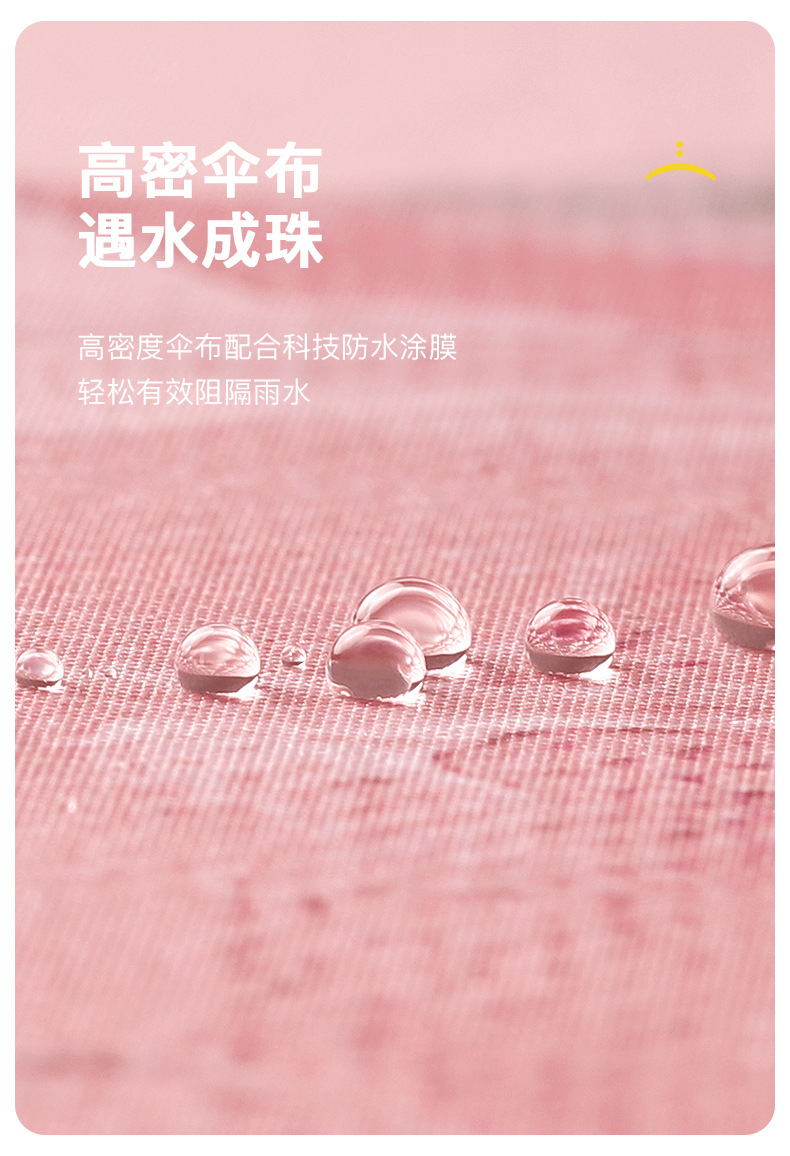 8骨三折手开花伞黑胶双层太阳伞创意防晒遮阳伞礼品晴雨伞批发详情14