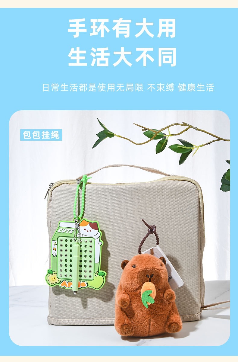 彩色硅胶绳扎带多功能彩色硅胶绳扎带详情8