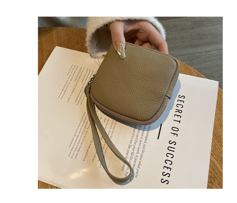 零钱包头层牛皮手拿包日常搭配真皮手腕包跨境热卖口红包2025新款详情13