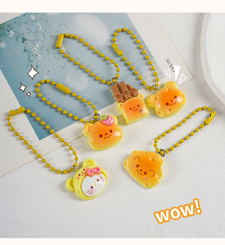 可爱小熊钥匙扣挂件少女心包包挂坠学生背包装饰品幼儿小礼物批发详情13