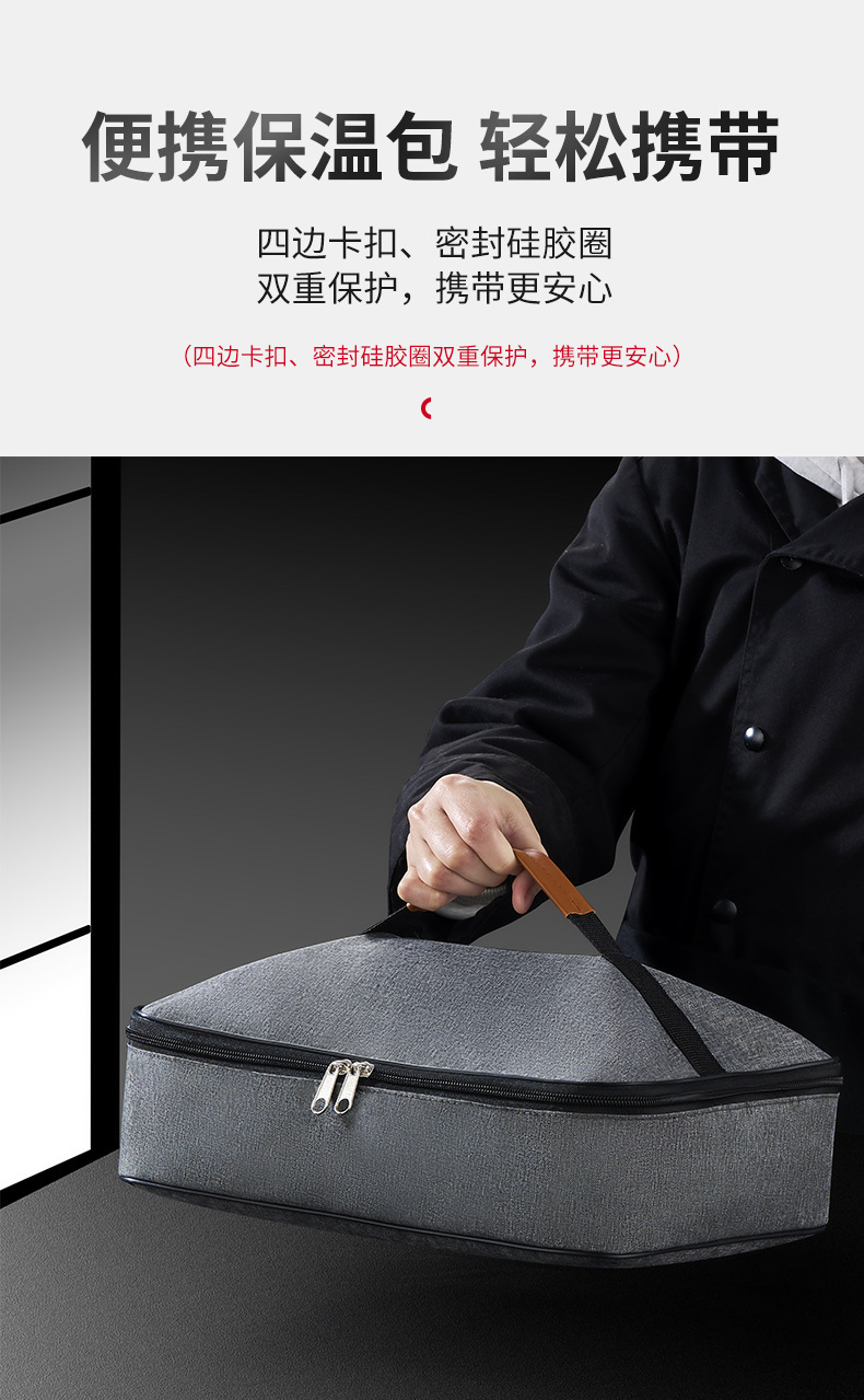 Food-grade oversized lunch box, microwave-safe 316 stainless steel lunch box for work, student insulated and sealed box pic 14