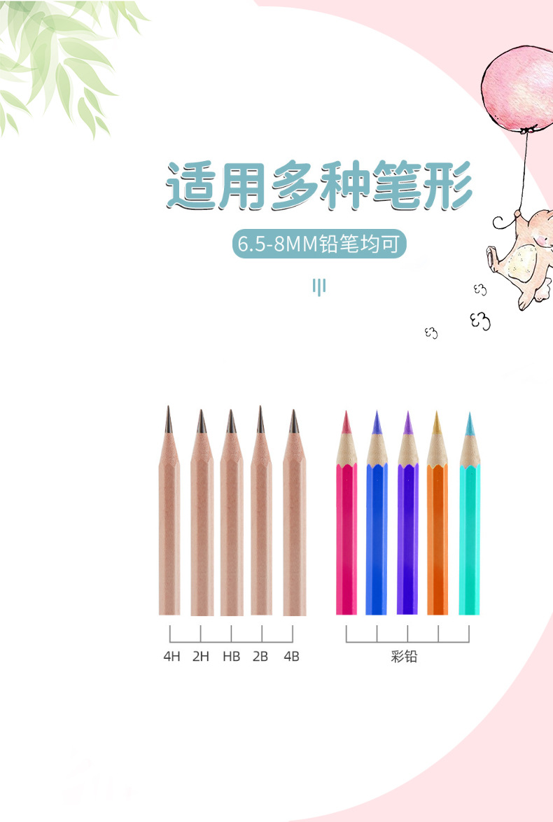 跨境卡通学生学习卷笔小赛车系列造型削笔器转笔刀文具带创意定制详情2