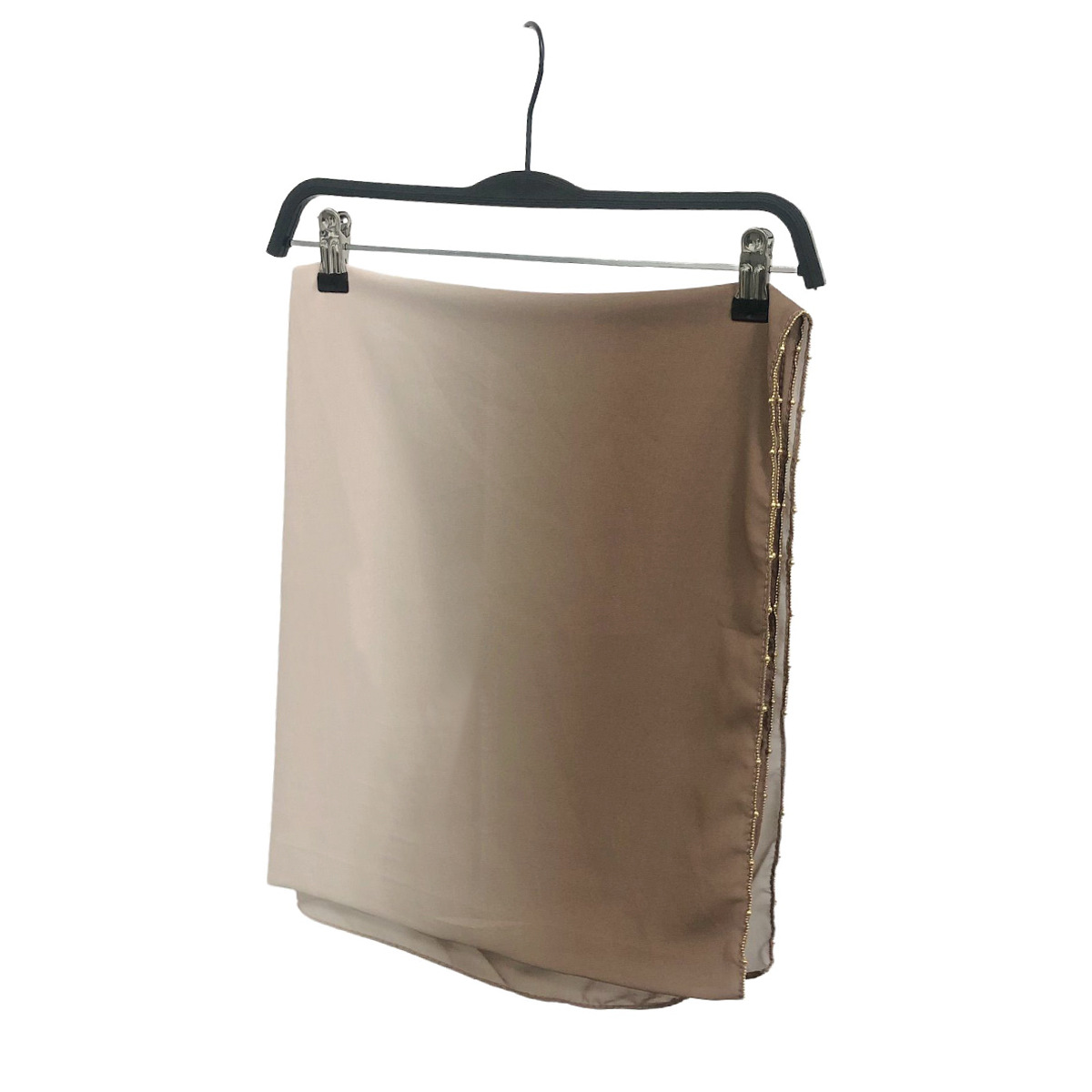 跨境新款马来亮钻围巾回族纱巾雪纺渐变色头巾女中东包头女士围巾详情5