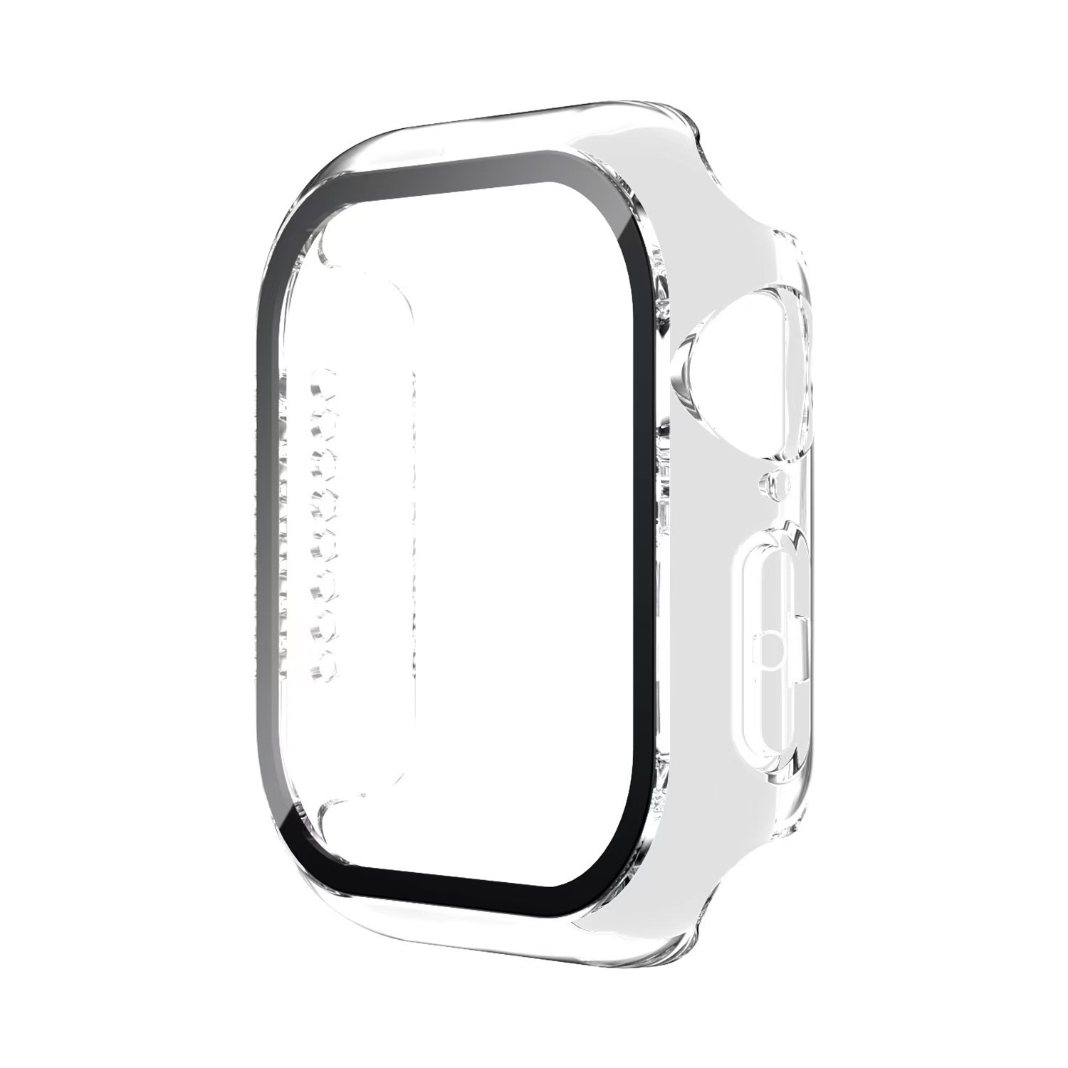 苹果手表保护壳适用iwatch s10手表壳防摔PC喷油钢化膜s9壳膜一体详情16