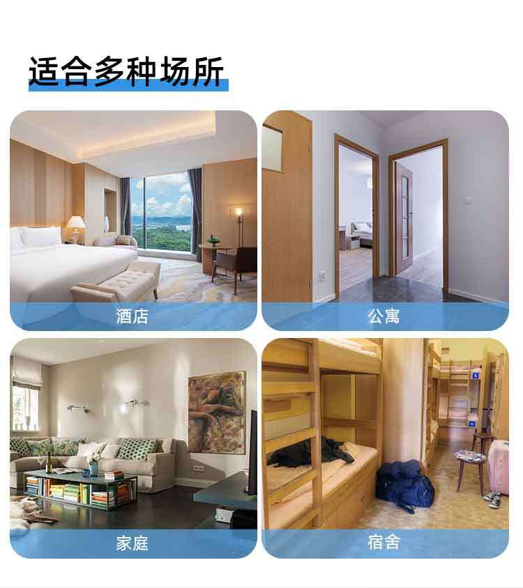 门窗报警器门把手警报器振动感应室内防盗白色厂家批发便携式详情7