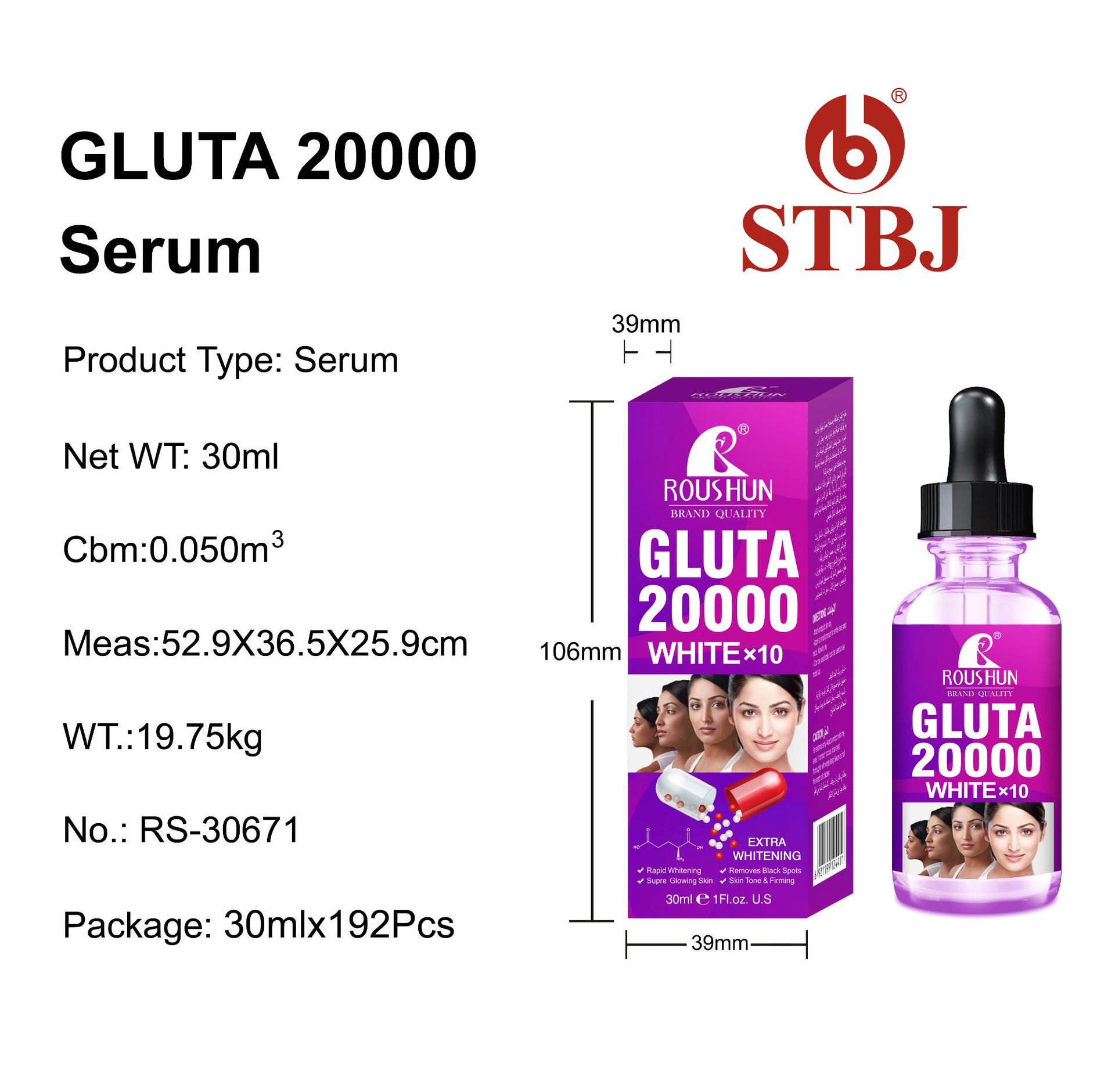 GLUTA 20000 Serum GLUTA 20000 Whitening serum pic 6