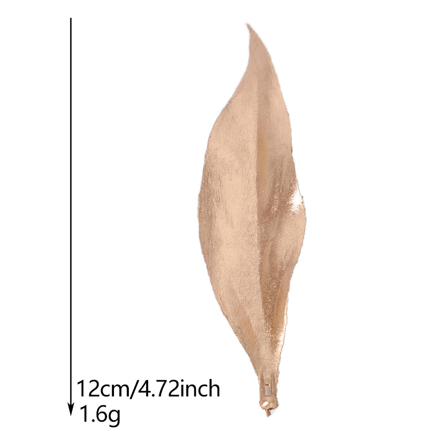 复古植物配件仿真金色叶子手工插花配件节日装饰仿真花跨境代发详情3