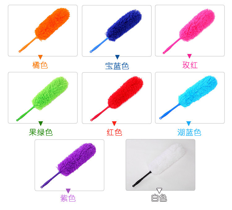 Shelf dust duster, ultra-fine fiber dust duster, household feather duster, duster that does not shed feathers pic 2