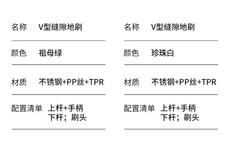 瓷砖地板刷卫生间刷地地缝死角清洁刷浴室厕所洗地金属长柄硬毛刷详情10