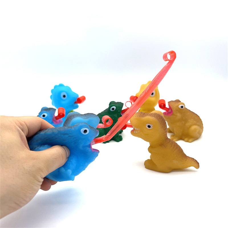 新款发哨声萌宠创意儿童抖音同款青蛙恐龙蛇回弹BB解压玩具吐舌头详情18