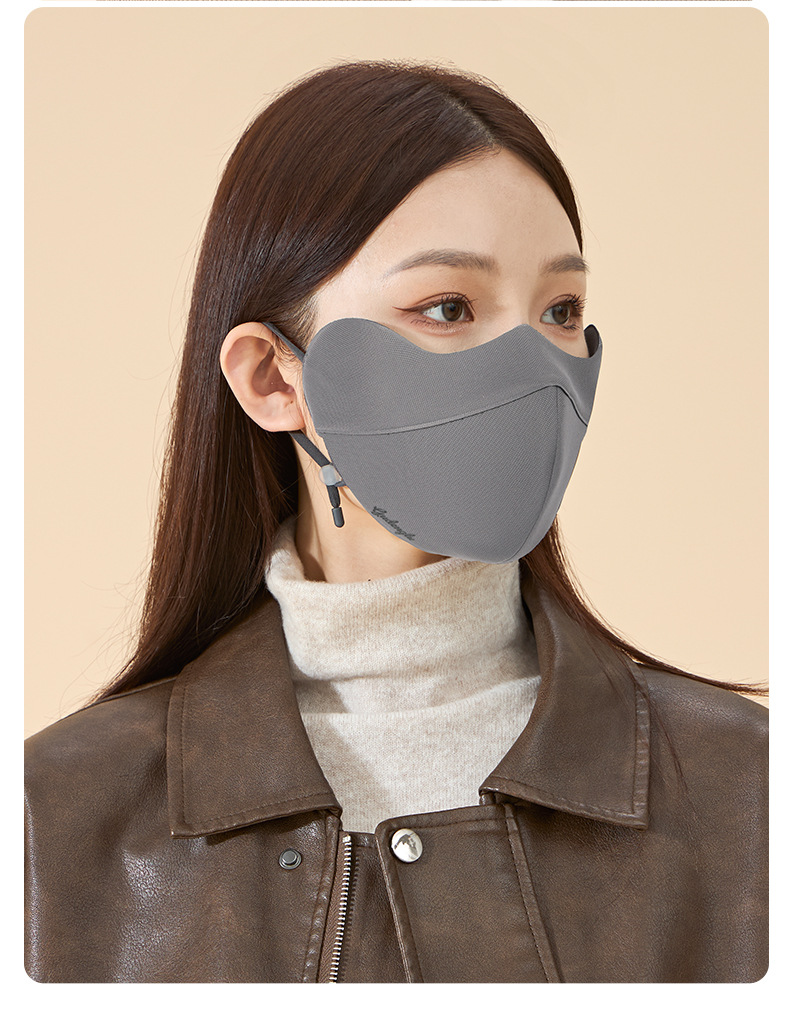 秋冬新品5D立体海绵口罩骑行保暖防风防冻透气防寒加绒加厚面罩女详情19