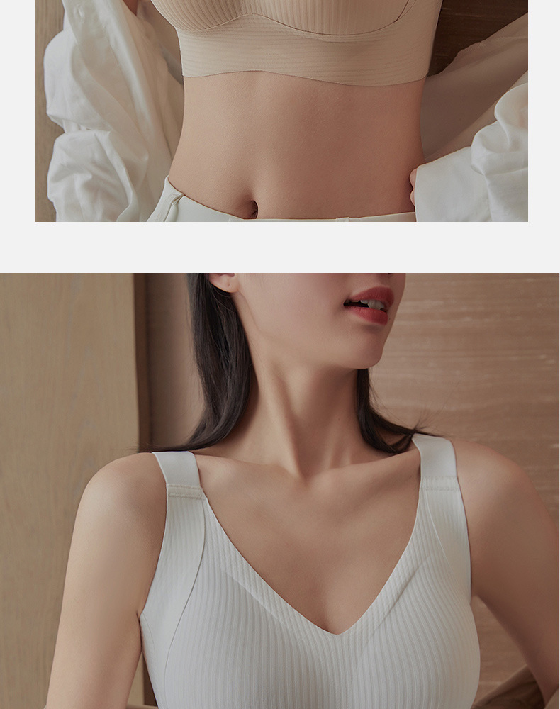 双重提拉大码内衣女士大胸显小无钢圈文胸聚拢侧收副乳防下垂胸罩详情20