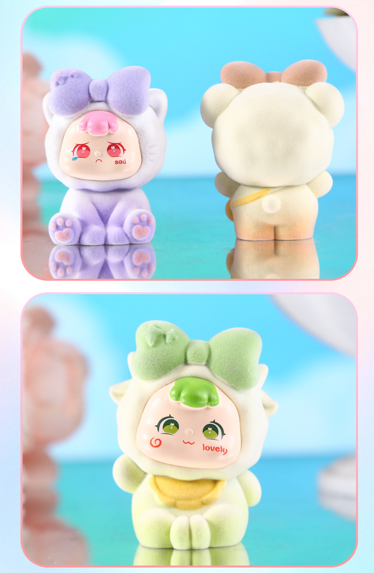 卡通萌宝盲盒淘气可爱公仔装饰品摆件桌面树脂工艺品批发潮流萌宠详情7
