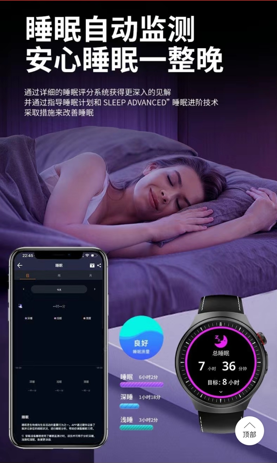 厂家直销点火手表智能AI手表可测血糖血脂尿酸心率运动手表详情9