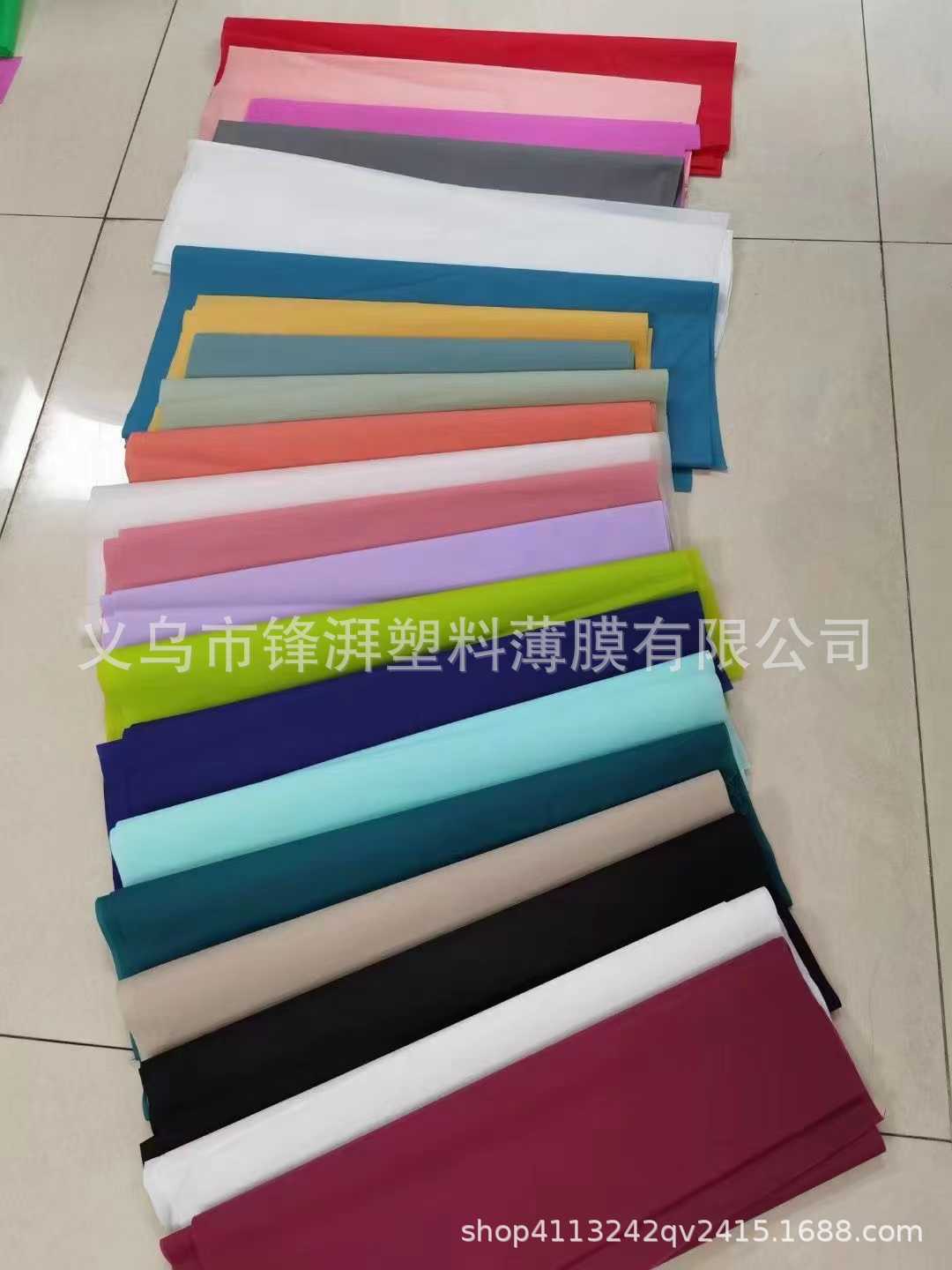 Cast film, blue industrial roll film, stretch packaging film, protective film, disposable isolation suit, embossed film, cpe film pic 8