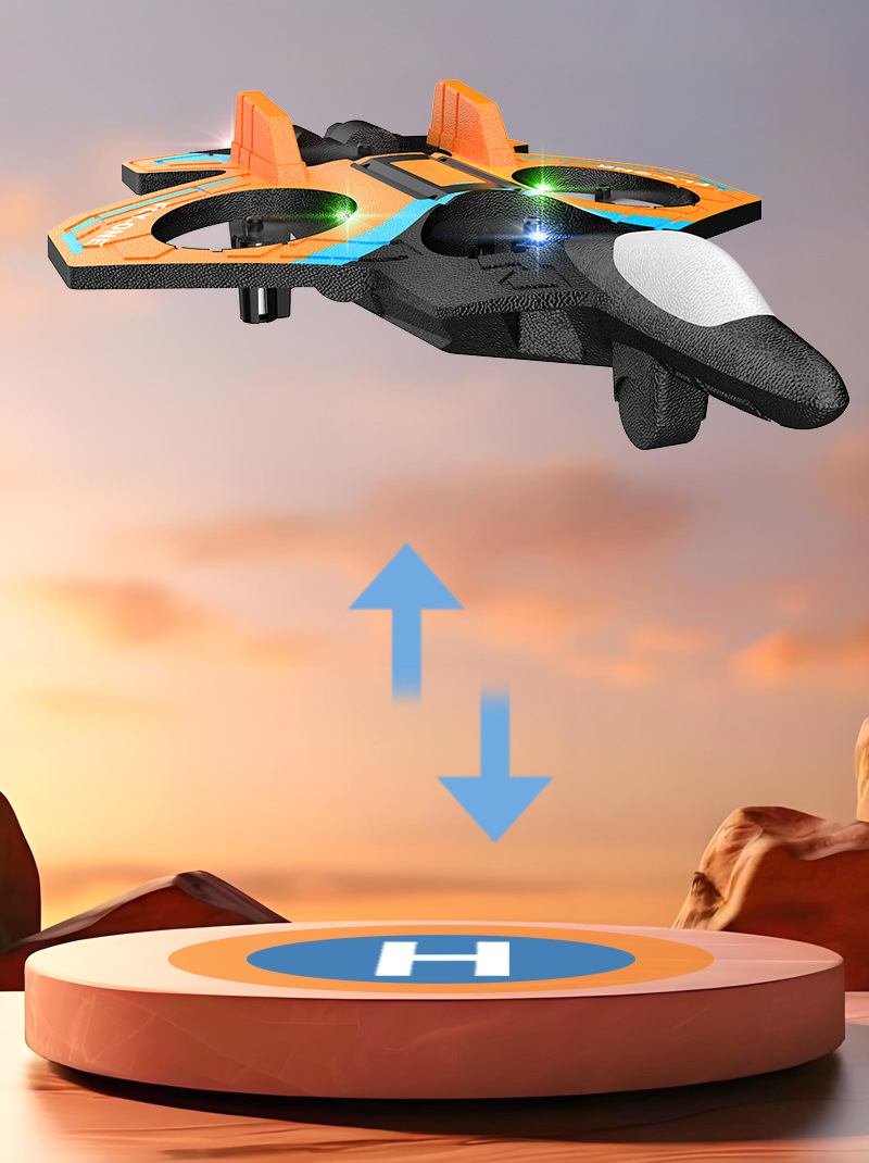 遥控泡沫飞机定高战斗机炫彩灯光四轴无人机飞行器灯光飞行特技详情17