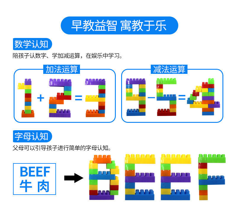 DIY大颗粒积木宝宝幼儿园早教益智拼插积木兼容乐高3-6岁玩具批发详情10