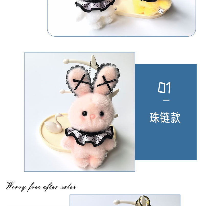 Customized plush toys with three rabbits, trendy dolls, cute and soft toy gifts pic 16