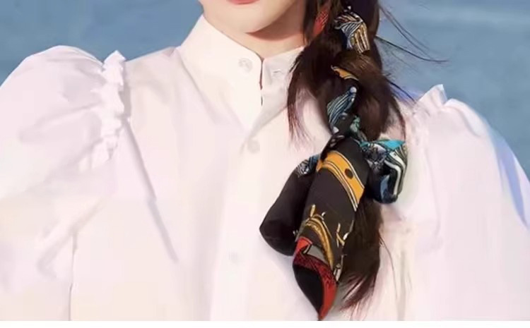 Pearl ribbon headband for women 2025 New high top braid headband, summer broken hair headband, one-piece hairpin headwear pic 30