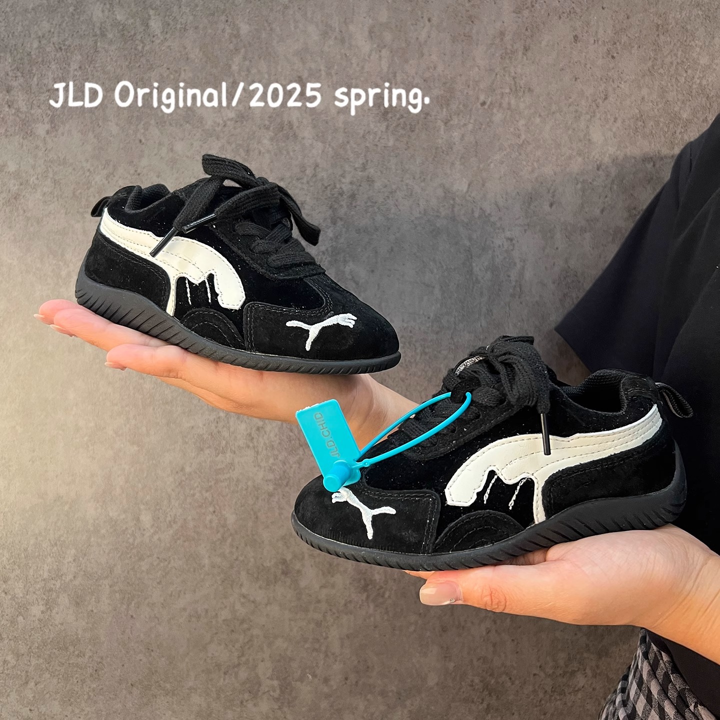 2025年夏季新款磨砂儿童休闲运动鞋男女童运动鞋德训鞋休闲鞋板鞋详情5