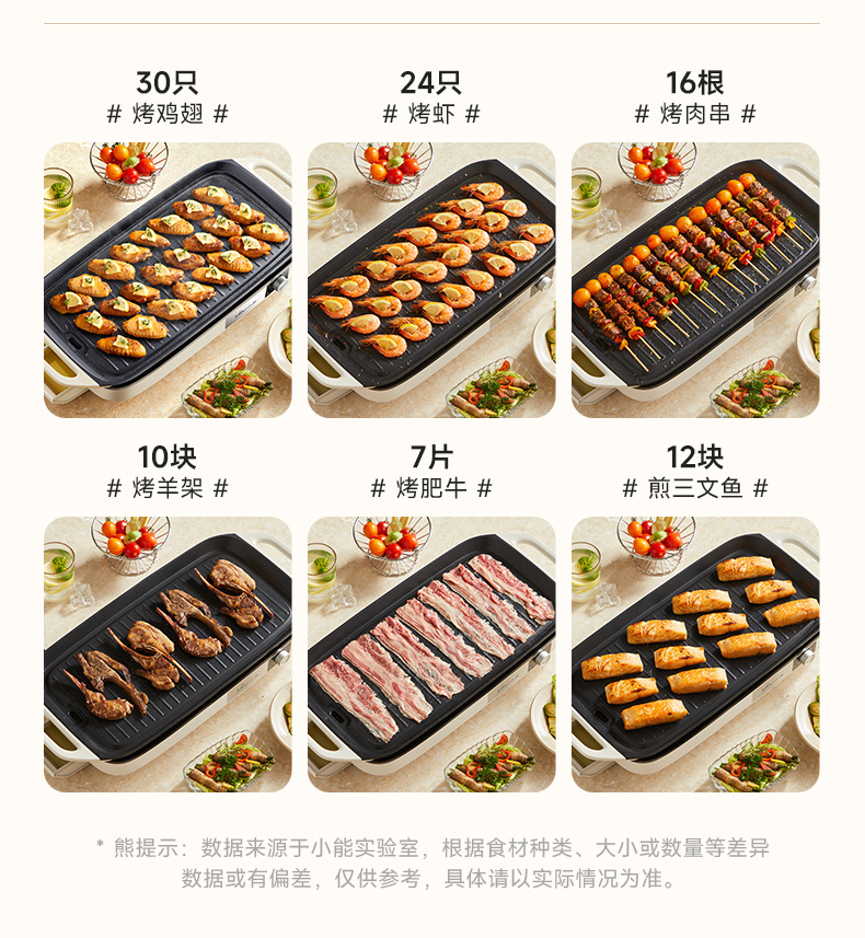 Barbecue pot, electric grill plate, household barbecue grill, fish grill plate all-in-one machine, detachable and washable cooking machine pic 8