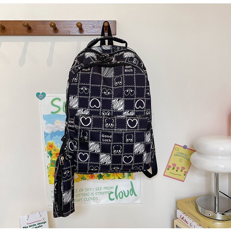New style schoolbag for girls, Korean-style workwear backpack, ins Japanese style backpack for junior high school, high school and college students pic 7