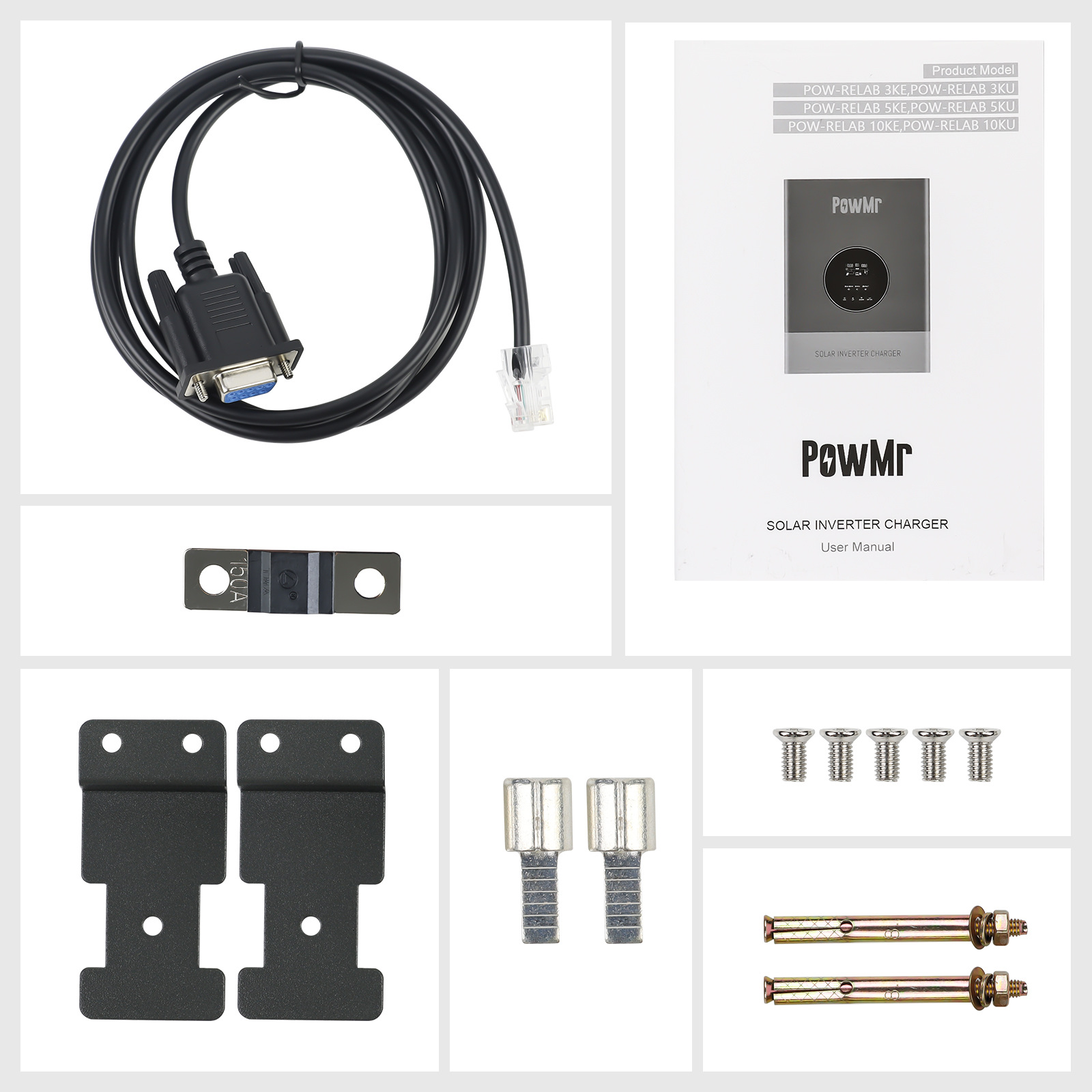PowMr3KW5KW industrial frequency machine reverse control integrated machine 230V pure sine wave solar off-grid inverter cross-border pic 3