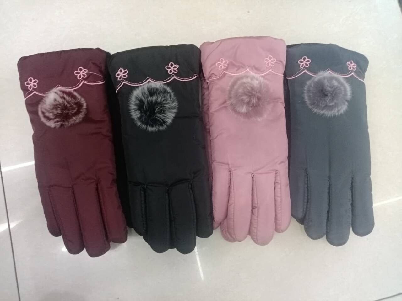 Cross-border adult gloves for women, warm gloves for street stalls, bicycle riding in stock, casual with fleece wholesale pic 10