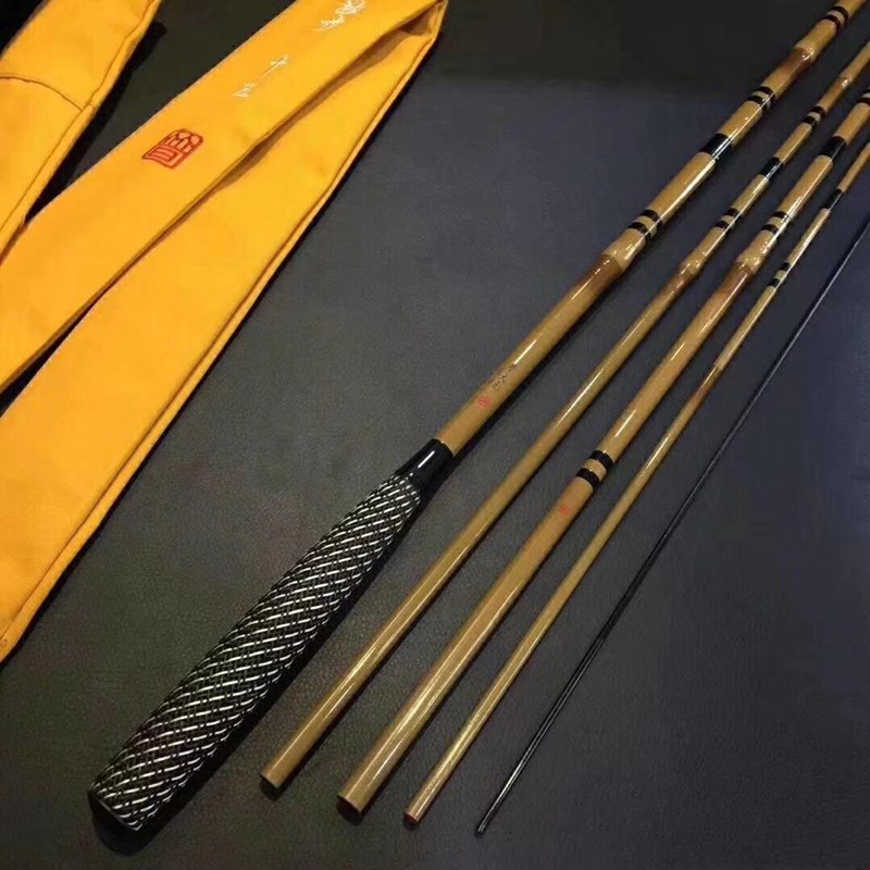 The Tang Depp Tianyuan single-step interlocking and continuation rod 37-adjustable fishing rod for crucian carp is designed with bambus-shaped joints pic 4