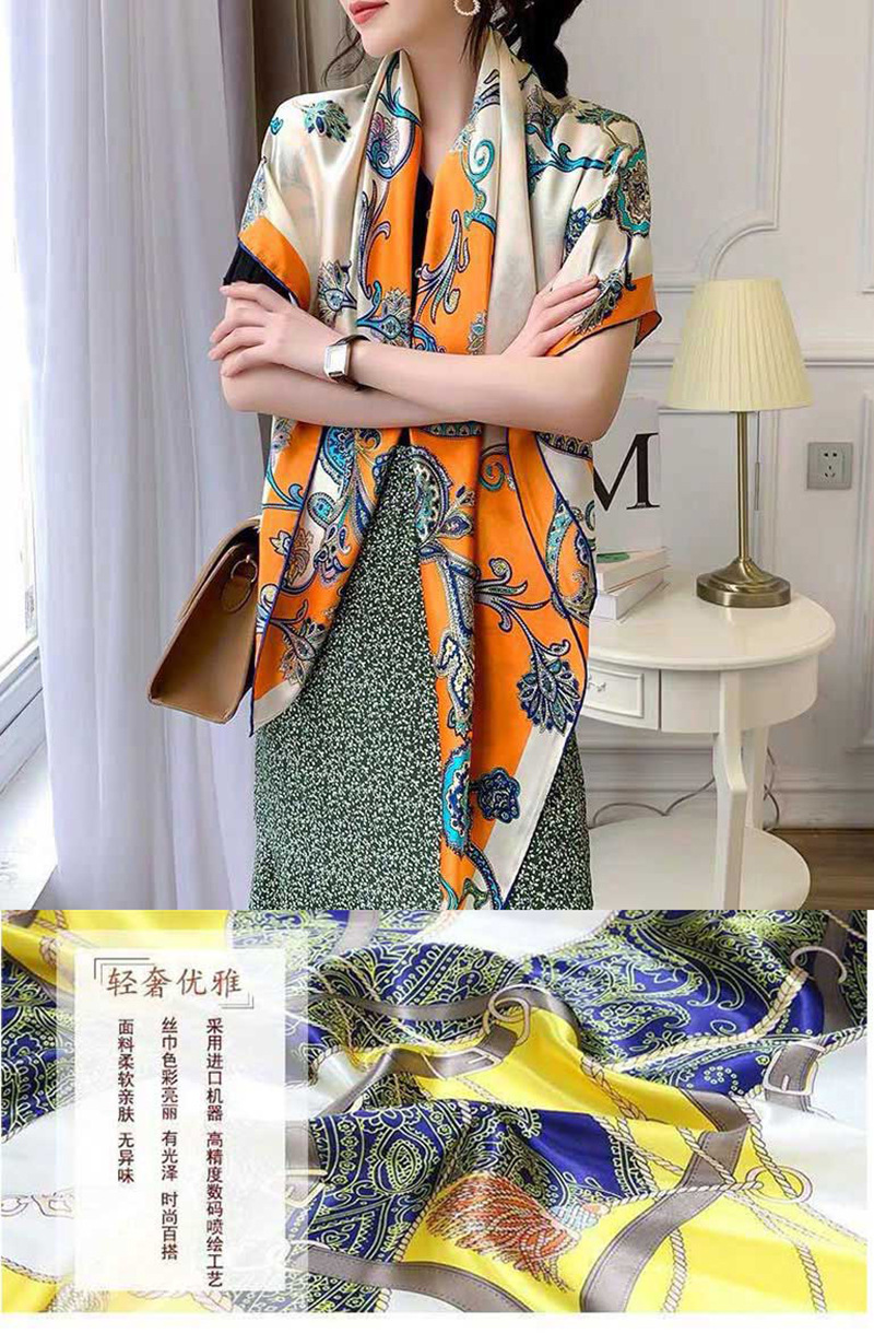 2024新款90色丁丝巾 女士围巾批发穆斯林大方巾 义乌厂家直销爆款详情2
