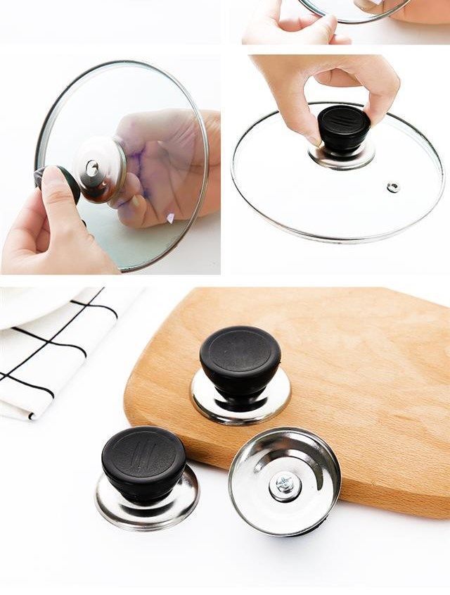 可替换通用锅盖子把手防烫锅盖手柄玻璃锅盖头厨房配件提手锅盖帽详情6