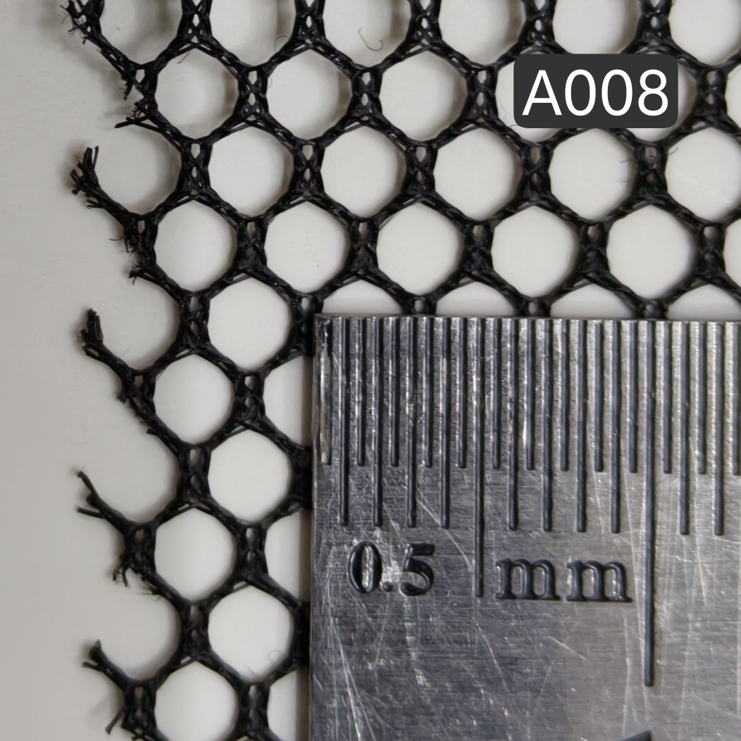 Hexagonal polyester mesh fabric series, tensile, wear-resistant and durable, is available in stock for luggage, shoe materials, handbags, laundry bags, accessories, mesh fabric and Daye luggage materials pic 7