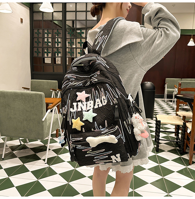 High appearance level schoolbag for junior high school girls, cute and lightweight backpack for primary school students, and large-capacity backpack for senior high school students pic 31