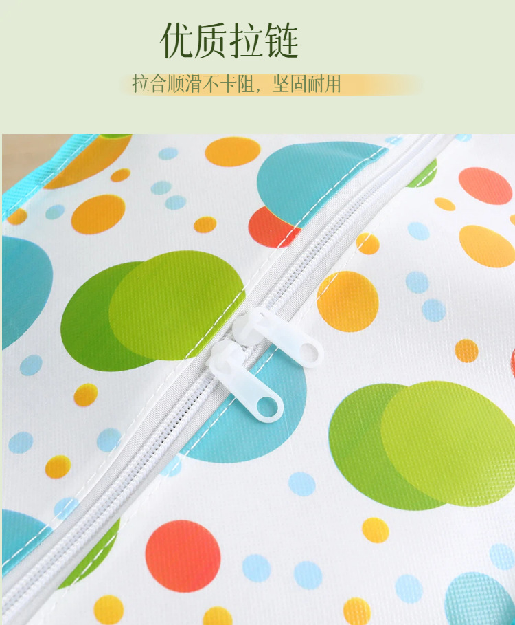 源头厂家大容量搬家袋加厚耐用无纺布袋家用棉被衣服收纳包手提打包袋详情7