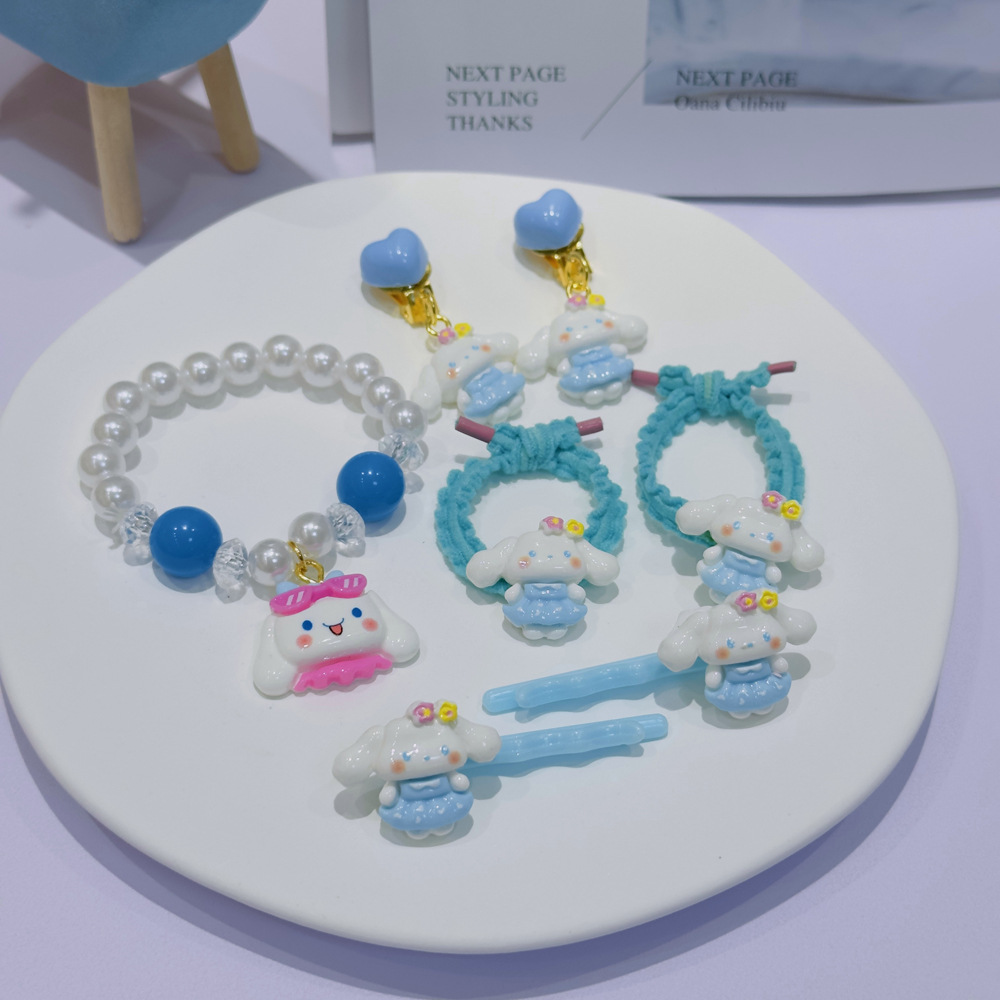 热卖儿童手链卡通库洛米礼盒女孩公主戒指女童生日礼物宝宝首饰盒详情15