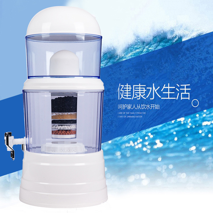 Free shipping of 14L and 16L water purifiers, multi-layer filtered mineral water kettles, direct drinking water, ceramic water purifiers, cross-border pic 9