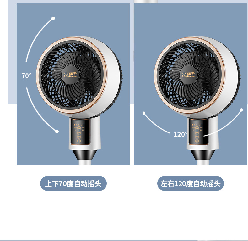 骆驼电风扇落地式遥控语音款循环扇定时家用立式落地扇空气循环扇详情8