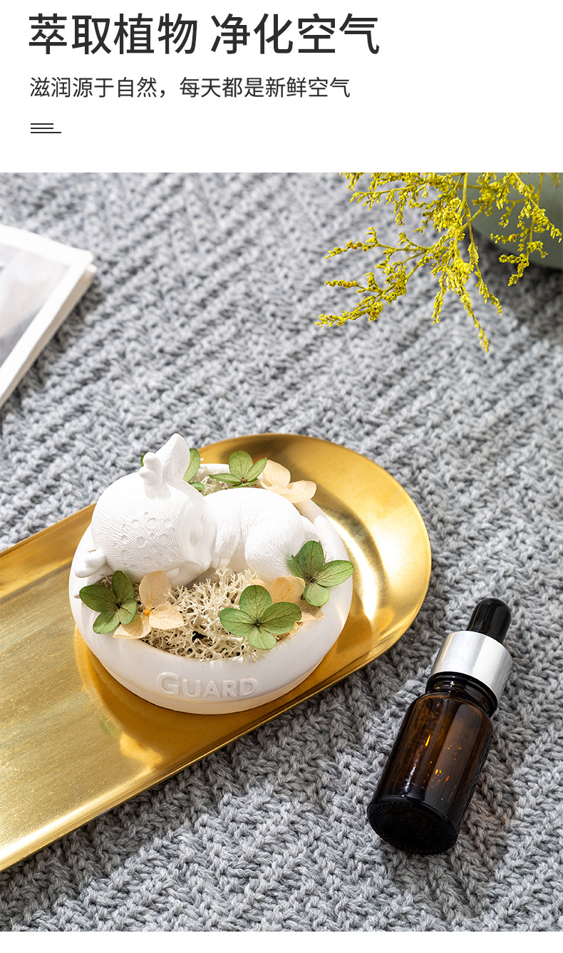 车载香薰固体香膏淡香卡通香水车用摆件热销少女香氛汽车摆件批发详情8