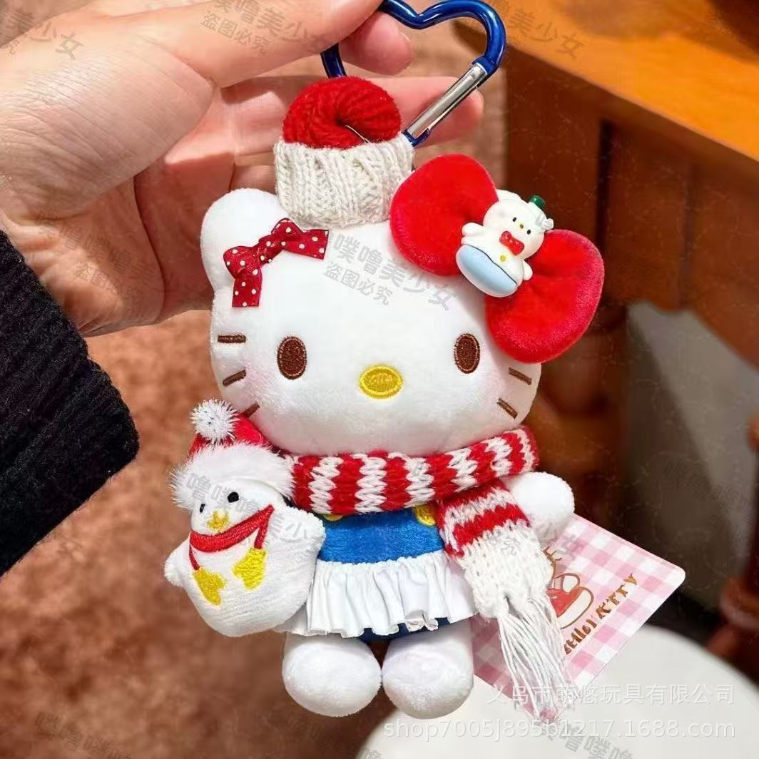 Christmas gifts, genuine HelloKitty pendants, bags, decorations, schoolbags, plush toys, dolls, small trinkets, girls pic 5