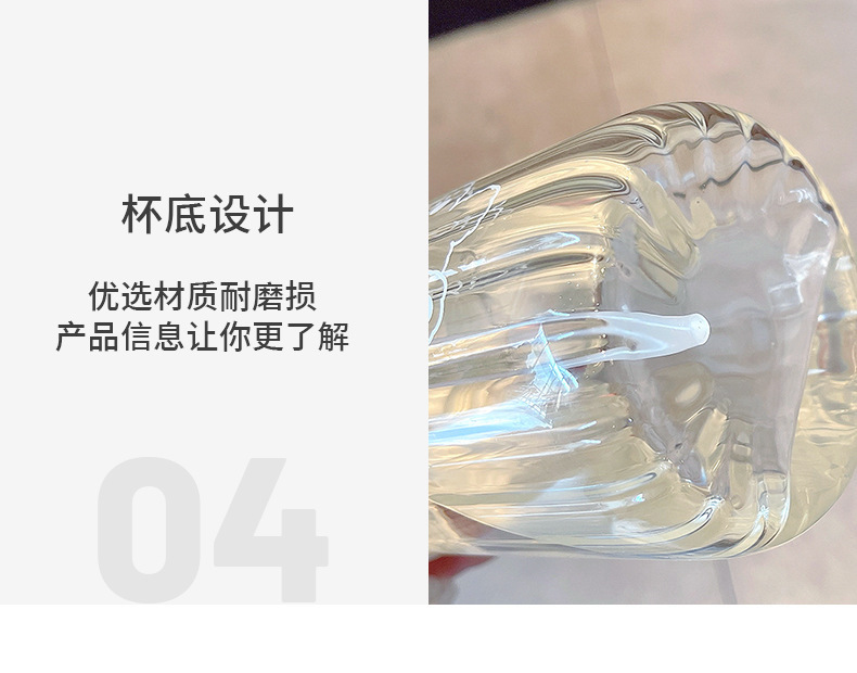 创意双饮杯带吸管玻璃杯办公室高颜值夏季便携提手新款2025杯子详情9