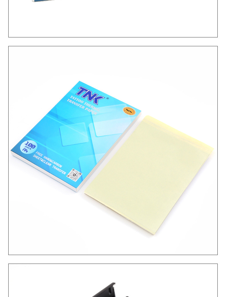 跨境TNK纹身热转印纸数码印花烫画纸热升华转印纸三用热敏纸批发详情10