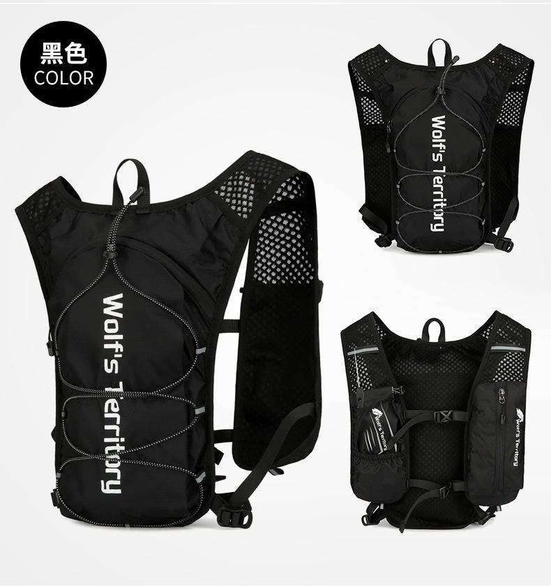 Outdoor cross-country backpacking, marathon running backpacking, hiking small mountain climbing backpack, mountain bike cycling, sports water bag backpacking pic 29